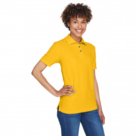 UltraClub 8541 Ladies Whisper Pique Polo - Gold
