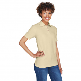 UltraClub 8541 Ladies Whisper Pique Polo - Putty