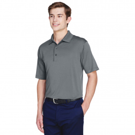 UltraClub 8610 Men\'s Cool & Dry 8 Star Elite Performance Interlock Polo - Charcoal