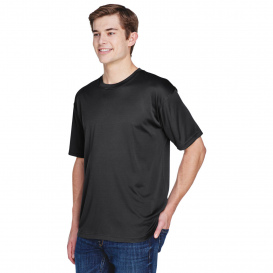 UltraClub 8620 Men\'s Cool & Dry Basic Performance T-Shirt - Black