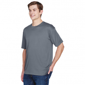UltraClub 8620 Men\'s Cool & Dry Basic Performance T-Shirt - Charcoal