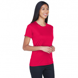 UltraClub 8620L Ladies Cool & Dry Basic Performance T-Shirt - Red
