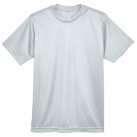 UltraClub 8620Y Youth Cool & Dry Basic Performance T-Shirt - Grey