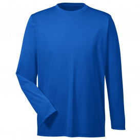 UltraClub 8622 Men\'s Cool & Dry Performance Long Sleeve Top - Royal