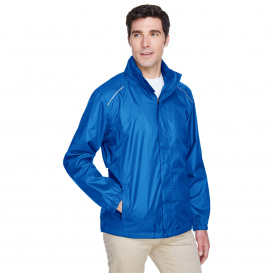 Core 365 88185 Men\'s Climate Seam-Sealed Lightweight Variegated Ripstop Jacket - True Royal