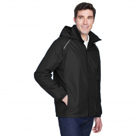Core 365 88189 Men\'s Brisk Insulated Jacket - Black