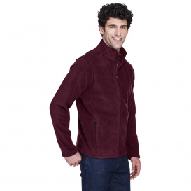 Core 365 88190 Men\'s Journey Fleece Jacket - Burgundy