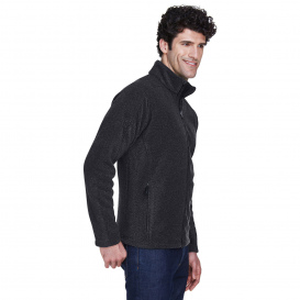 Core 365 88190 Men's Journey Fleece Jacket - Heather Charcoal