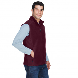 Core 365 88191 Men\'s Journey Fleece Vest - Burgundy