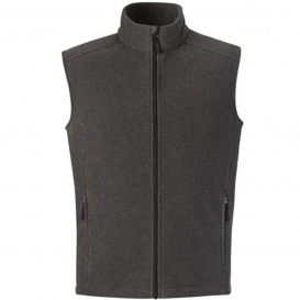 Core 365 88191T Men\'s Tall Journey Fleece Vest - Heather Charcoal