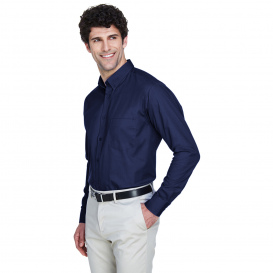 Core 365 88193 Men\'s Operate Long-Sleeve Twill Shirt - Classic Navy