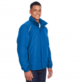 Core 365 88224 Men\'s Profile Fleece-Lined All-Season Jacket - True Royal