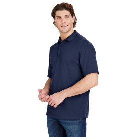 Core 365 CE104 Market Snag Protect Mesh Polo - Classic Navy