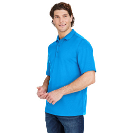 Core 365 CE104 Market Snag Protect Mesh Polo - Electric Blue