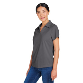 Core 365 CE104W Ladies Market Snag Protect Mesh Polo - Carbon
