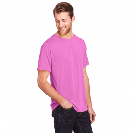 Core 365 CE111 Adult Fusion ChromaSoft Performance T-Shirt - Charity Pink