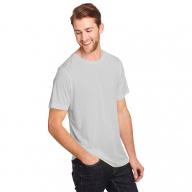 Core 365 CE111 Adult Fusion ChromaSoft Performance T-Shirt - Platinum