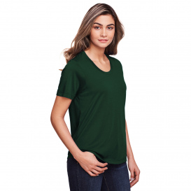 Core 365 CE111W Ladies Fusion ChromaSoft Performance T-Shirt - Forest