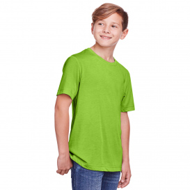 Core 365 CE111Y Youth Fusion ChromaSoft Performance T-Shirt - Acid Green