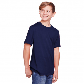 Core 365 CE111Y Youth Fusion ChromaSoft Performance T-Shirt - Classic Navy