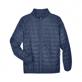Core 365 CE700 Men\'s Prevail Packable Puffer Jacket - Classic Navy