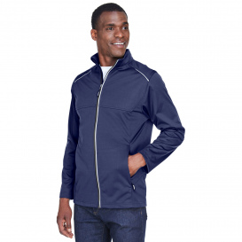 Core 365 CE708 Mens Techno Lite Three-Layer Knit Tech-Shell - Classic Navy