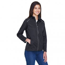 Core 365 CE708W Ladies Techno Lite Three-Layer Knit Tech-Shell - Black