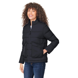 Core 365 CE720W Ladies Inspire Puffer Jacket - Black