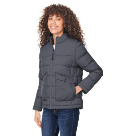 Core 365 CE720W Ladies Inspire Puffer Jacket - Carbon