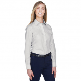 Devon & Jones D620W Ladies Crown Woven Collection Solid Broadcloth - Silver