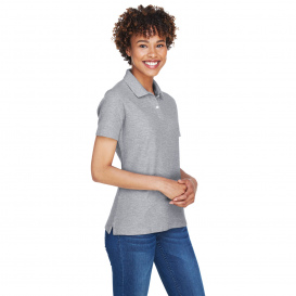 Devon & Jones DG150W Ladies DRYTEC20 Performance Polo - Grey Heather