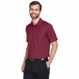 Devon & Jones DG20 CrownLux Performance Plaited Polo - Burgundy