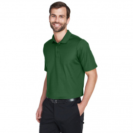 Devon & Jones DG20 CrownLux Performance Plaited Polo - Forest