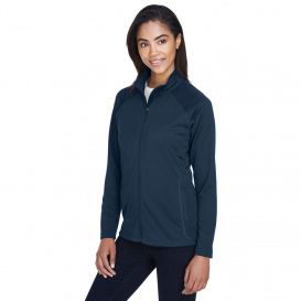 Devon & Jones DG420W Ladies Stretch Tech-Shell Compass Full Zip - Navy