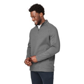 Devon & Jones DG481 Men\'s New Classics Charleston Quarter-Zip - Graphite Melange