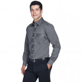 Devon & Jones DG530T Tall Crown Woven Collection Solid Stretch Twill - Graphite