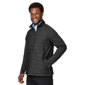 Devon & Jones DG704 Men\'s New Classics Charleston Hybrid Jacket - Black Melange/Black