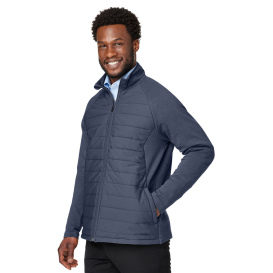 Devon & Jones DG704 Men\'s New Classics Charleston Hybrid Jacket - Navy Melange/Navy