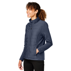Devon & Jones DG704W Ladies New Classics Charleston Hybrid Jacket - Navy Melange/Navy