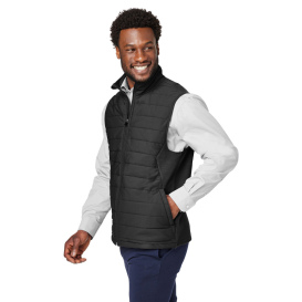 Devon & Jones DG706 Men's New Classics Charleston Hybrid Vest - Black Melange/Black