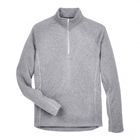 Devon & Jones DG792 Bristol Sweater Fleece 1/4-Zip - Grey Heather