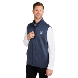 HUK H130099 Cold Front Vest - Naval Academy Heather