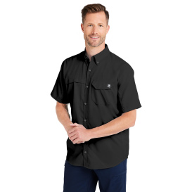 HUK H150171 Tide Point Short Sleeve Shirt - Black