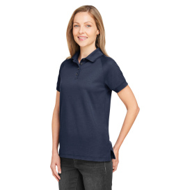 Harriton M208W Ladies Charge Snag and Soil Protect Polo - Dark Navy