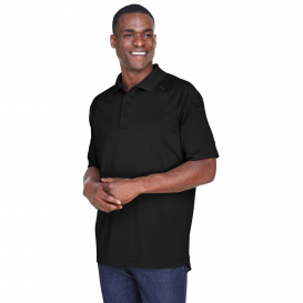 Harriton M211 Adult Tactical Performance Polo - Black
