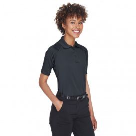 Harriton M211W Ladies Advantage Snag Protection Plus Tactical Polo - Dark Charcoal