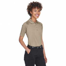 Harriton M211W Ladies Advantage Snag Protection Plus Tactical Polo - Desert Khaki