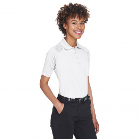 Harriton M211W Ladies Advantage Snag Protection Plus Tactical Polo - White