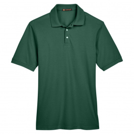 Harriton M265 Men\'s 5.6oz. Easy Blend Polo - Hunter