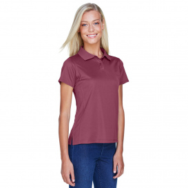 Harriton M315W Ladies 4 oz. Polytech Polo - Maroon